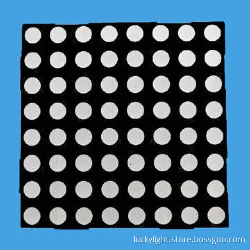 5.0mm Orange Color 8 x 8 Dot Matrix LED Display, RoHS Compliant Version